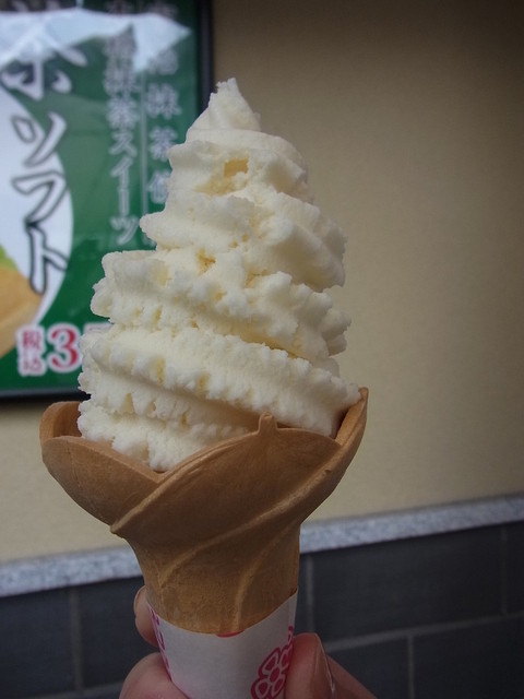清水 順正 おかべ家 - 料理写真:豆腐ソフトクリーム