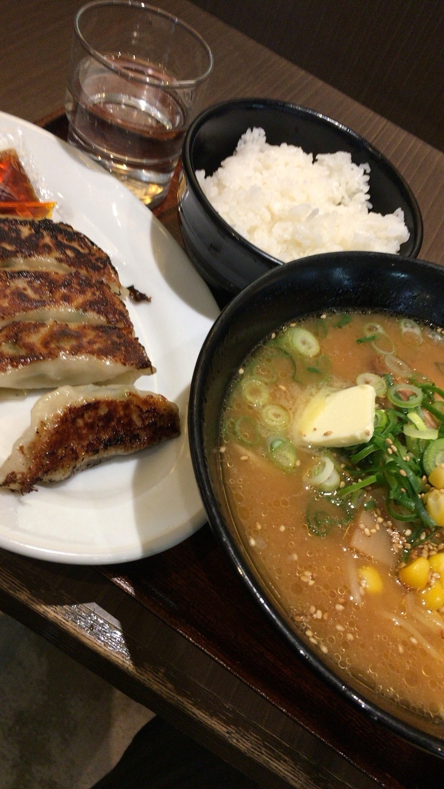 ラーメンと餃子