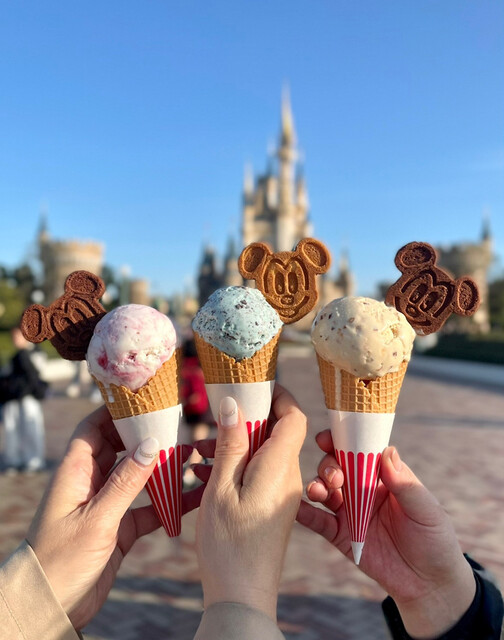 口コミ一覧 アイスクリームコーン Ice Cream Cones 東京ディズニーランド ステーション アイスクリーム 食べログ